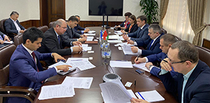 Participation in the meeting of the Belarusian-Uzbek Business Council 